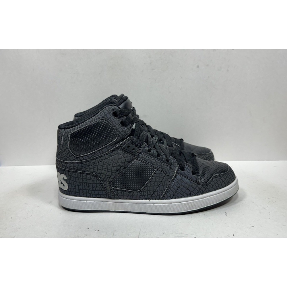 Osiris NYC 83 CLK Iridescent Hi Top Skate Shoes Men's Size 10 Sneakers